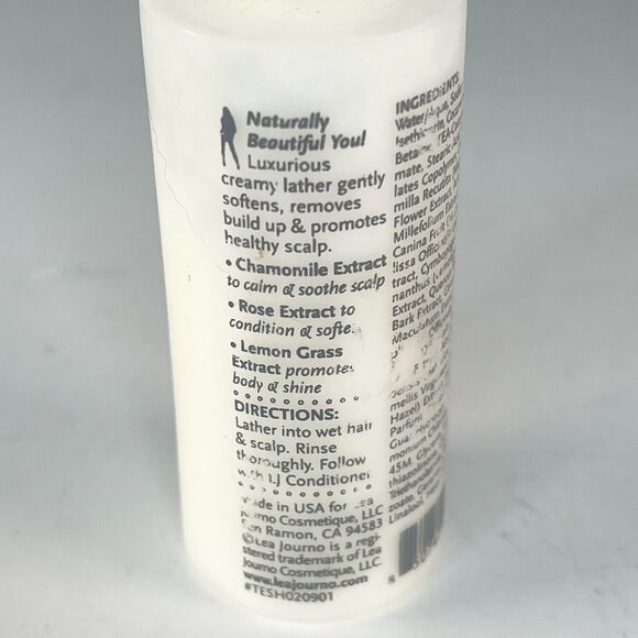 Leo Journo Technician Shampoo Creme Dry Damaged Hair Travel 2 fl oz 60ml New - Picture 5 of 6